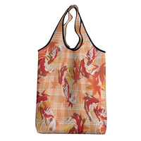 Orange Palaka Hawaii Aloha Grocery Bag Koi Pond Mix Japanese Maple - Polynesian Pride