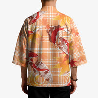 Orange Palaka Hawaii Aloha Kimono Koi Pond Mix Japanese Maple - Polynesian Pride