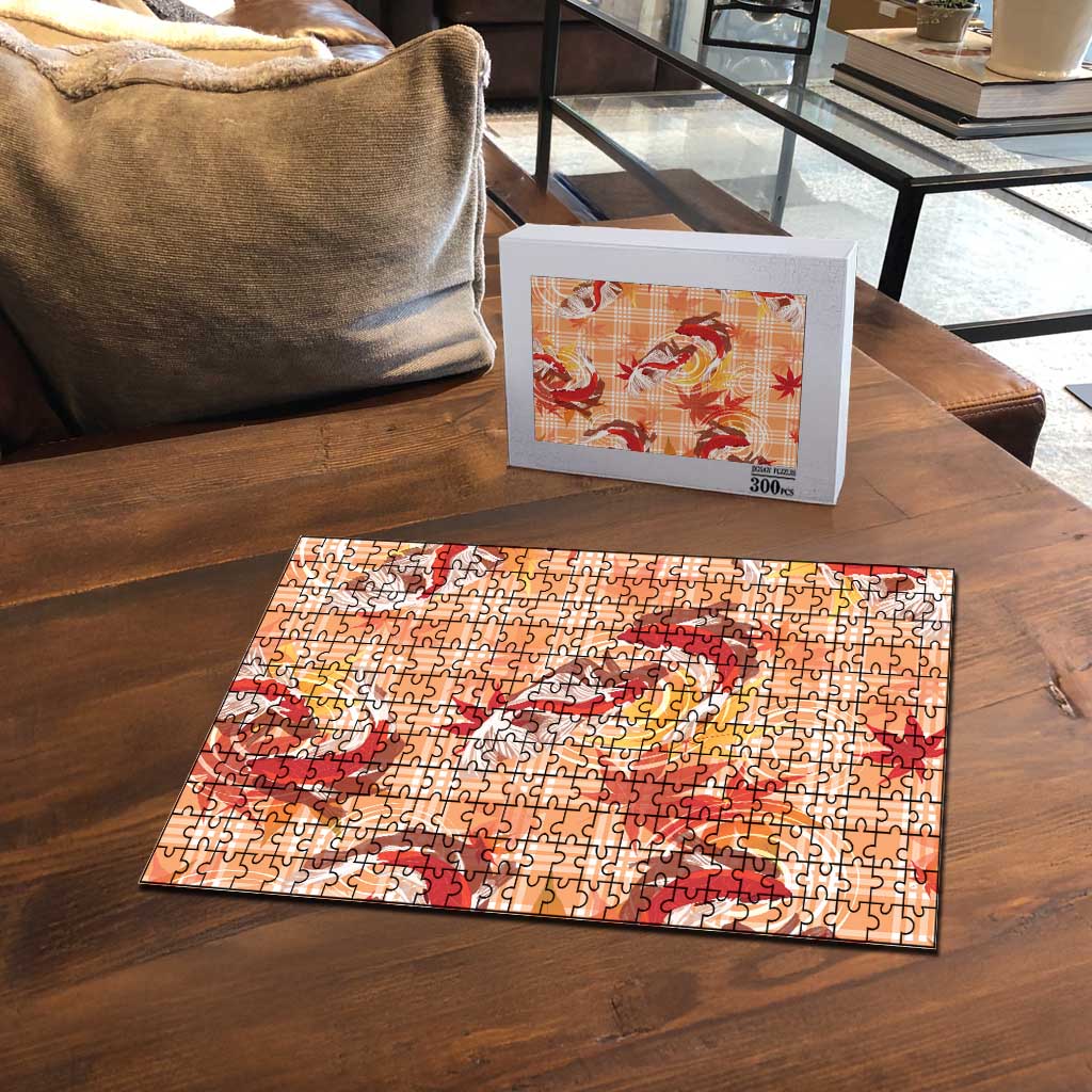 Orange Palaka Hawaii Aloha Puzzle Koi Pond Mix Japanese Maple - Polynesian Pride