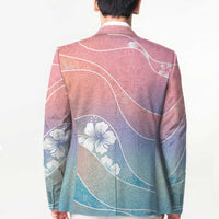 Aloha Hawaii Floral Tapa Blazer Patchwork Pastel Candy - Polynesian Pride