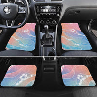 Aloha Hawaii Floral Tapa Car Mats Patchwork Pastel Candy - Polynesian Pride