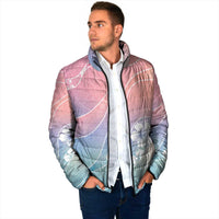 Aloha Hawaii Floral Tapa Padded Jacket Patchwork Pastel Candy - Polynesian Pride
