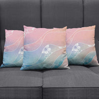 Aloha Hawaii Floral Tapa Pillow Cover Patchwork Pastel Candy - Polynesian Pride