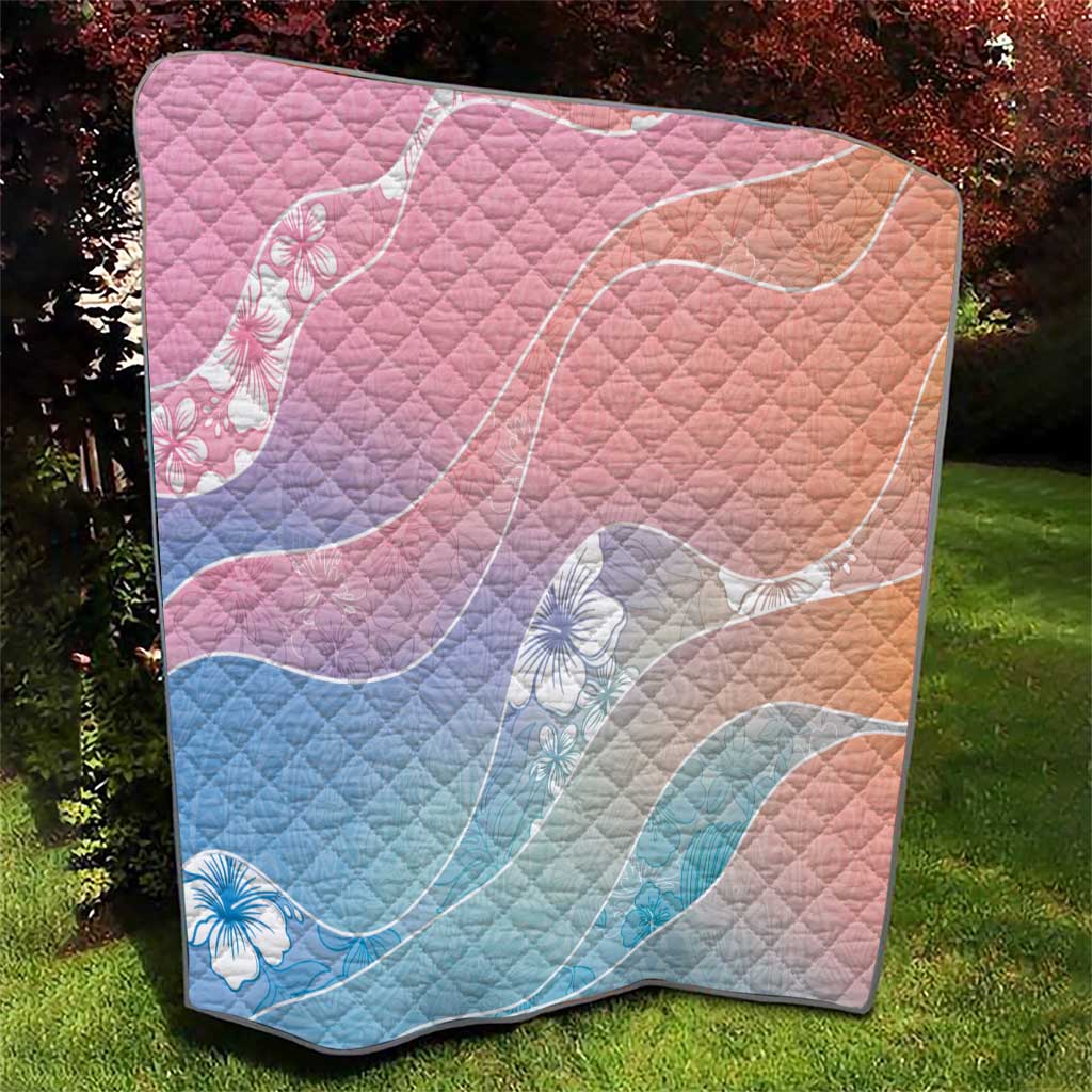 Aloha Hawaii Floral Tapa Quilt Patchwork Pastel Candy - Polynesian Pride
