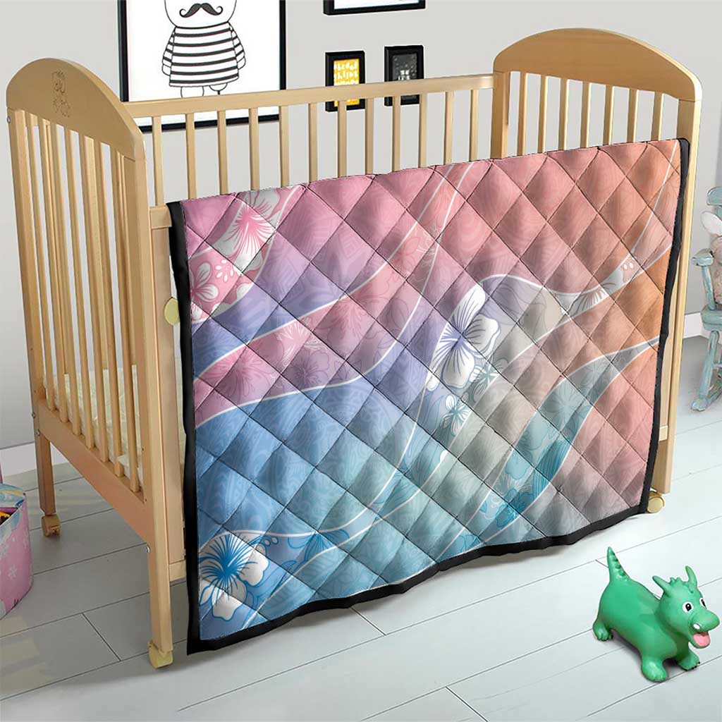 Aloha Hawaii Floral Tapa Quilt Patchwork Pastel Candy - Polynesian Pride