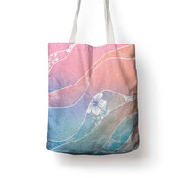 Aloha Hawaii Floral Tapa Tote Bag Patchwork Pastel Candy - Polynesian Pride