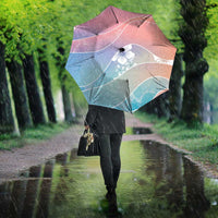 Aloha Hawaii Floral Tapa Umbrella Patchwork Pastel Candy - Polynesian Pride