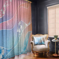 Aloha Hawaii Floral Tapa Window Curtain Patchwork Pastel Candy - Polynesian Pride