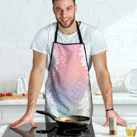 Hawaii Aloha Plumeria Lei Pastel Candy Palaka Apron - Polynesian Pride