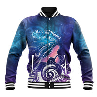 New Zealand Mother's Day Baseball Jacket Maori Hari Ra Mama