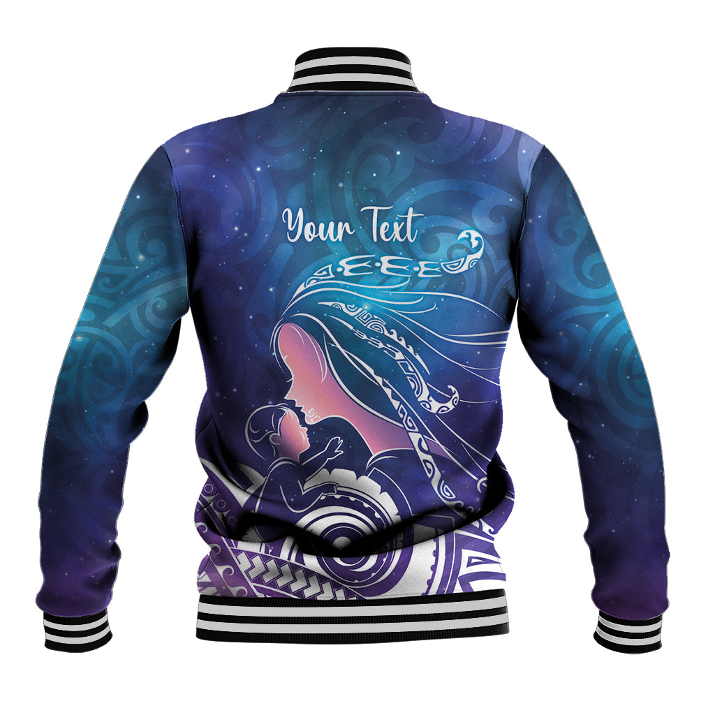 New Zealand Mother's Day Baseball Jacket Maori Hari Ra Mama