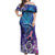 New Zealand Mother's Day Off Shoulder Maxi Dress Maori Hari Ra Mama