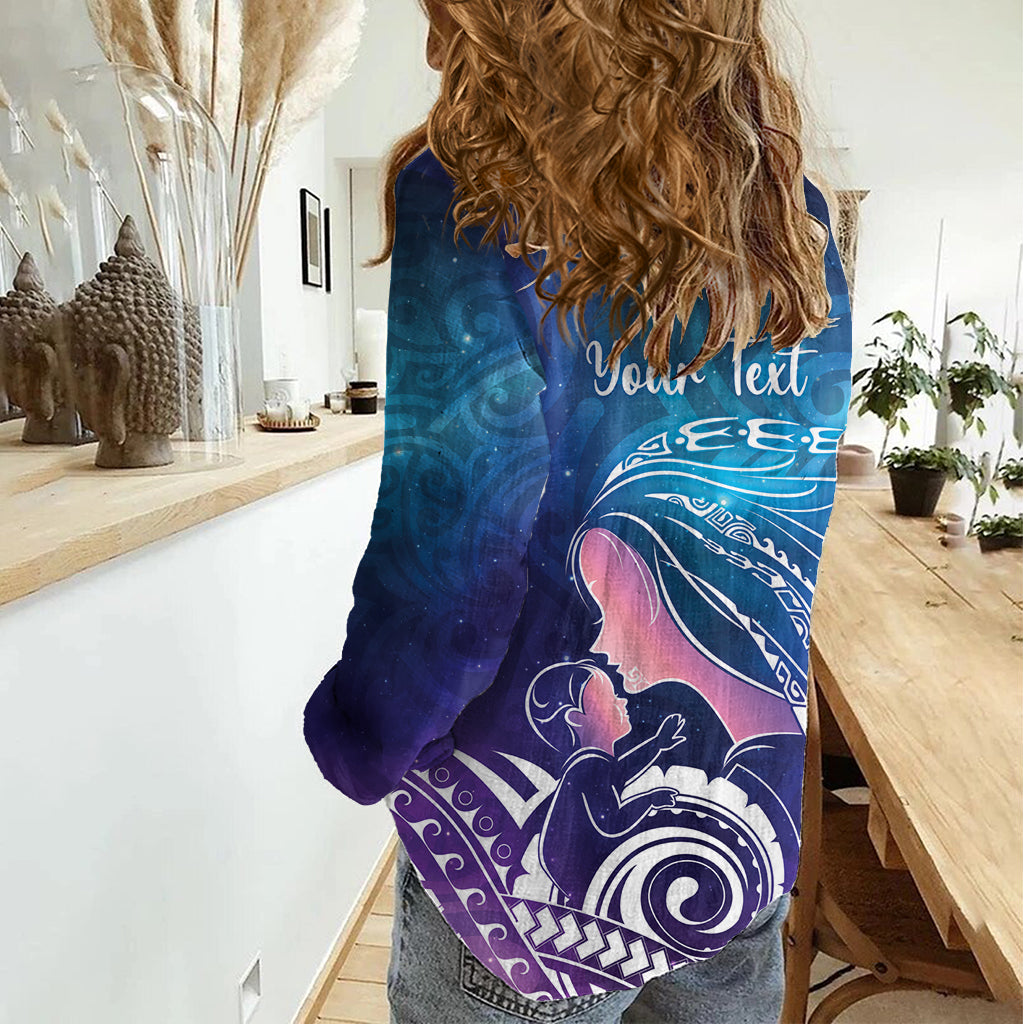 New Zealand Mother's Day Women Casual Shirt Maori Hari Ra Mama