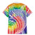 Aloha Pride Rainbow Tie Dye Family Matching Mermaid Dress and Hawaiian Shirt Humpback Whale - Love is Love