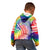 Aloha Pride Rainbow Tie Dye Kid Hoodie Humpback Whale - Love is Love