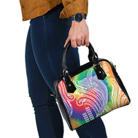 Aloha Pride Rainbow Tie Dye Shoulder Handbag Humpback Whale - Love is Love LT7 - Polynesian Pride