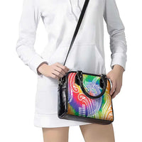 Aloha Pride Rainbow Tie Dye Shoulder Handbag Humpback Whale - Love is Love LT7 - Polynesian Pride