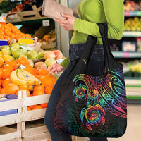 Hawaii Pride Grocery Bag Rainbow Swirls