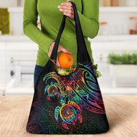 Hawaii Pride Grocery Bag Rainbow Swirls