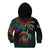 Hawaii Pride Kid Hoodie Rainbow Swirls