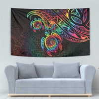 Hawaii Pride Tapestry Rainbow Swirls LT7 - Polynesian Pride