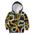 Aloha Festive Hawaii Kid Hoodie Mokihana - Maile and Ilima on Black - Polynesian Pride