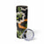 Aloha Festive Hawaii Skinny Tumbler Mokihana - Maile and Ilima on Black - Polynesian Pride