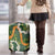 Aloha Festive Hawaii Luggage Cover Mokihana - Maile and Ilima on Forest Green - Polynesian Pride