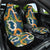 Aloha Festive Hawaii Car Seat Cover Mokihana - Maile and Ilima on Navy Blue - Polynesian Pride