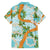 Aloha Festive Hawaii Family Matching Summer Maxi Dress and Hawaiian Shirt Mokihana - Maile and Ilima on Turquoise - Polynesian Pride