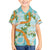 Aloha Festive Hawaii Family Matching Summer Maxi Dress and Hawaiian Shirt Mokihana - Maile and Ilima on Turquoise - Polynesian Pride