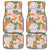 Aloha Festive Hawaii Car Mats Mokihana - Maile and Ilima on Lilac - Polynesian Pride