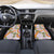 Aloha Festive Hawaii Car Mats Mokihana - Maile and Ilima on Lilac - Polynesian Pride