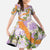 Aloha Festive Hawaii Family Matching Summer Maxi Dress and Hawaiian Shirt Mokihana - Maile and Ilima on Lilac - Polynesian Pride