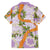 Aloha Festive Hawaii Family Matching Summer Maxi Dress and Hawaiian Shirt Mokihana - Maile and Ilima on Lilac - Polynesian Pride
