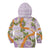 Aloha Festive Hawaii Kid Hoodie Mokihana - Maile and Ilima on Lilac - Polynesian Pride