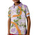 Aloha Festive Hawaii Kid Polo Shirt Mokihana - Maile and Ilima on Lilac - Polynesian Pride