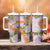 Aloha Festive Hawaii Tumbler With Handle Mokihana - Maile and Ilima on Lilac - Polynesian Pride
