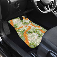 Aloha Festive Hawaii Car Mats Mokihana - Maile Leis in Muted Summer - Polynesian Pride