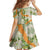 Aloha Festive Hawaii Family Matching Puletasi and Hawaiian Shirt Mokihana - Maile Leis in Muted Summer - Polynesian Pride
