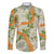 Aloha Festive Hawaii Family Matching Summer Maxi Dress and Hawaiian Shirt Mokihana - Maile Leis in Muted Summer - Polynesian Pride