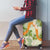 Aloha Festive Hawaii Luggage Cover Mokihana - Maile Leis in Muted Summer - Polynesian Pride