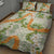 Aloha Festive Hawaii Quilt Bed Set Mokihana - Maile Leis in Muted Summer - Polynesian Pride