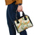 Aloha Festive Hawaii Shoulder Handbag Mokihana - Maile Leis in Muted Summer - Polynesian Pride
