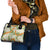 Aloha Festive Hawaii Shoulder Handbag Mokihana - Maile Leis in Muted Summer - Polynesian Pride