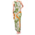 Aloha Festive Hawaii Tank Maxi Dress Mokihana - Maile Leis in Muted Summer - Polynesian Pride