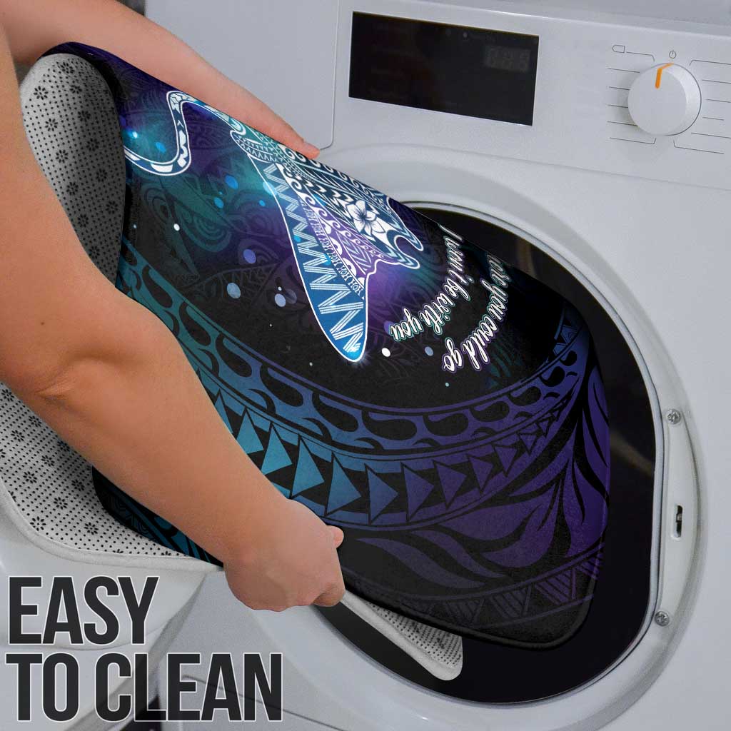 Polynesian Tala Manta Ray Bathroom Set Nowhere You Could Go That I Won't Be With You - Polynesian Pride