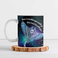 Polynesian Tala Manta Ray Ceramic Mug Nowhere You Could Go That I Won't Be With You - Polynesian Pride