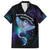 Polynesian Tala Manta Ray Family Matching Long Sleeve Bodycon Dress and Hawaiian Shirt Nowhere You Could Go That I Won't Be With You - Polynesian Pride
