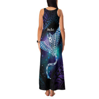 Polynesian Tala Manta Ray Family Matching Tank Maxi Dress and Hawaiian Shirt Nowhere You Could Go That I Won't Be With You - Polynesian Pride
